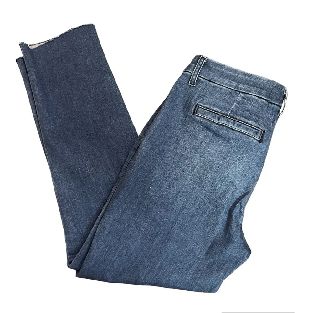 FRANK & EILEEN Women’s Wicklow Pant in Denim Wash - Size 6 - Picture 2 of 10